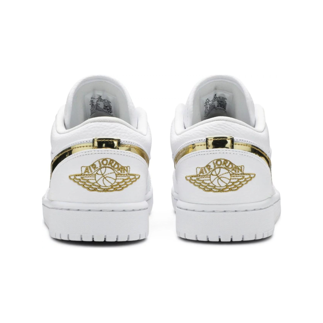 Air Jordan 1 Retro Low “White Metallic Gold” (W)