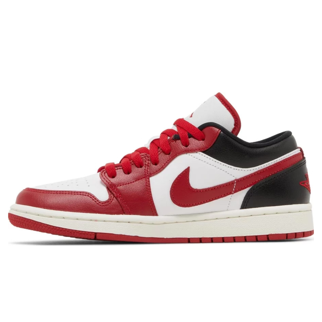 Air Jordan 1 Low "White Gym Red" (W)