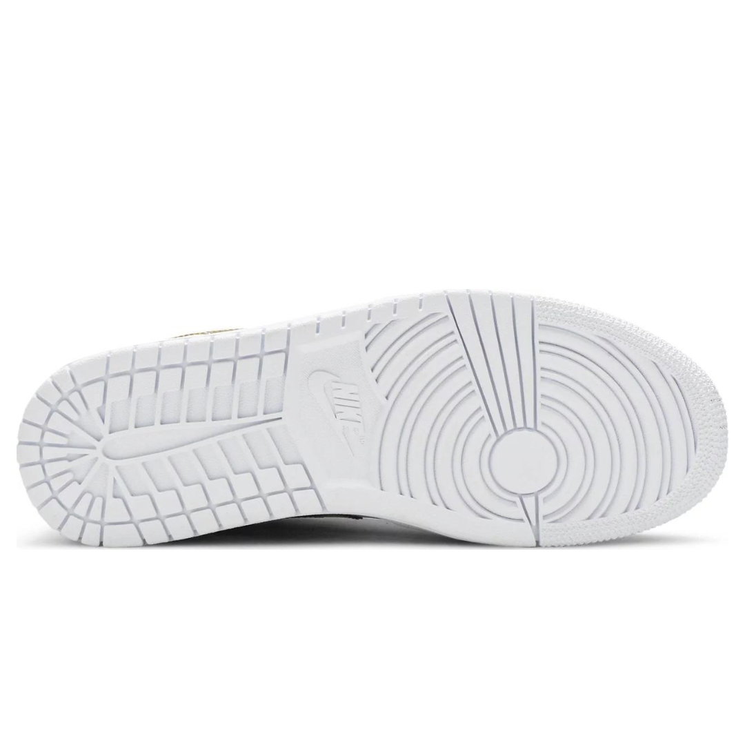 Air Jordan 1 Retro Low “White Metallic Gold” (W)