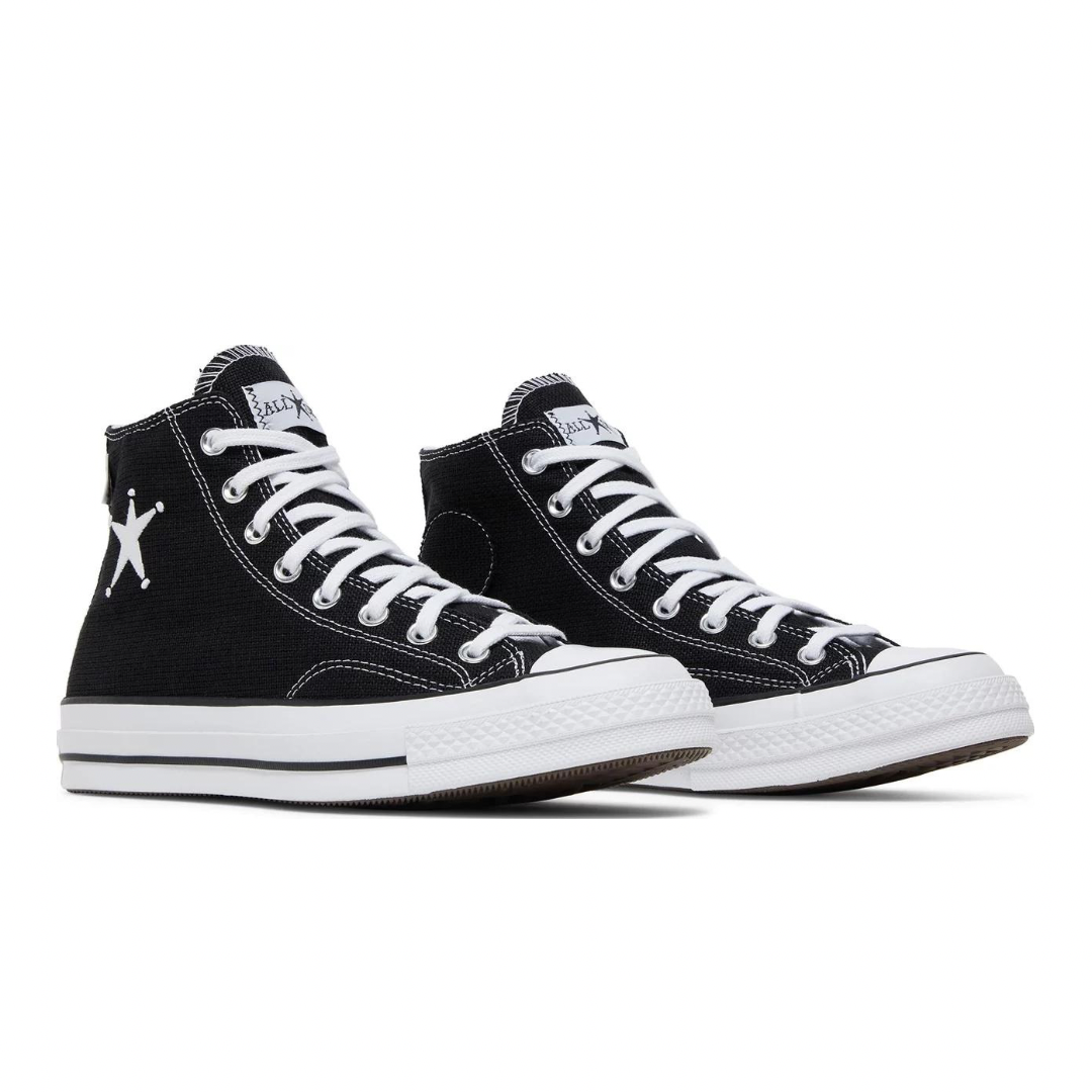 Stussy x Converse Chuck 70 High “Black”