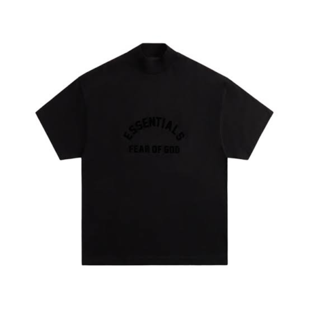 Fear Of God Essentials “Heavy Jersey Crewneck Jet Black” S/S23