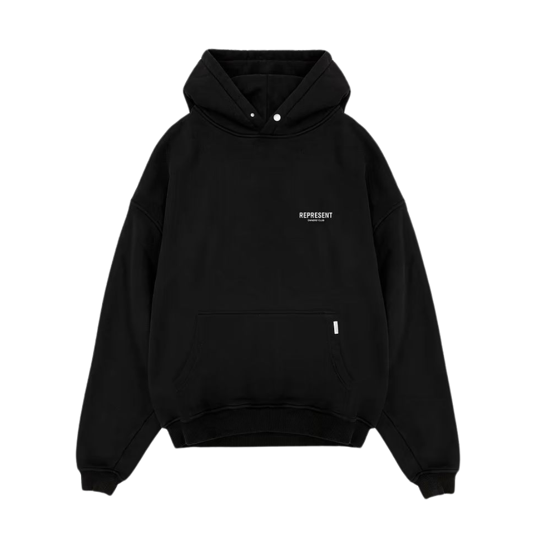 Represent Owners Club Hoodie “Black”