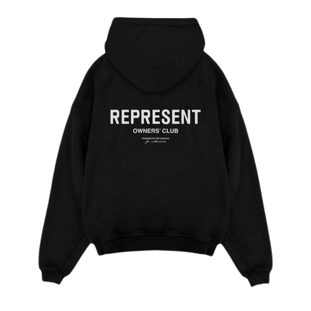 Represent Owners Club Hoodie “Black”