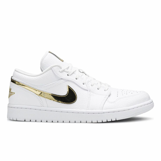 Air Jordan 1 Retro Low “White Metallic Gold” (W)